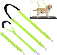 Dog Grooming Belly Strap Belly Band & Loop 3 Sets Adjustable Dogs - green