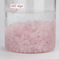gemshan 2lb Rose Quartz Chips Natural Crushed Crystal Chip Bulk - Rose Quartz - image 4