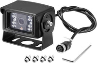 7" 1080P AHD Wired Reverse Rear View Backup Camera System, Waterproof Rearview Reverse Camera 130 Degree Wide Angle Night Vision 4 PIN Cam System for Tractor/Truck/Excavator/Caravan/Skid Steer/RV