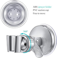 Pet Shower Set with 8.2ft Hose for Bathroom Shower Arm (Suction Holder)