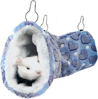 LEFTSTARER Guinea Pig Accessories Sugar Glider Cage Accessories - Purple / Heart