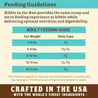 Primal Kibble in The Raw, Freeze Dried Cat Food, Chicken & Fish, Scoop & Serve, Made with Raw Protein, Whole Ingredient Nutrition, Crafted in The USA, Dry Cat Food, 24 Ounce (1.5 lb) Bag