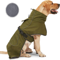 Barkworthies Dog Raincoat - XX-Large / Green