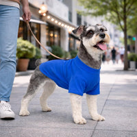 Lovelonglong Pet Clothing Dog Costumes Basic Blank T-Shirt Tee Shirts - XXXL (-60lbs) / Blue - image 4