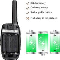 Retevis RT628 Walkie Talkies for Kids - Black / 2 - image 2