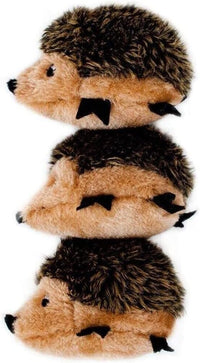 ZippyPaws Burrow Replacement Miniz Squeaky Toy for Enrichment - Hedgehogs (3-pack)