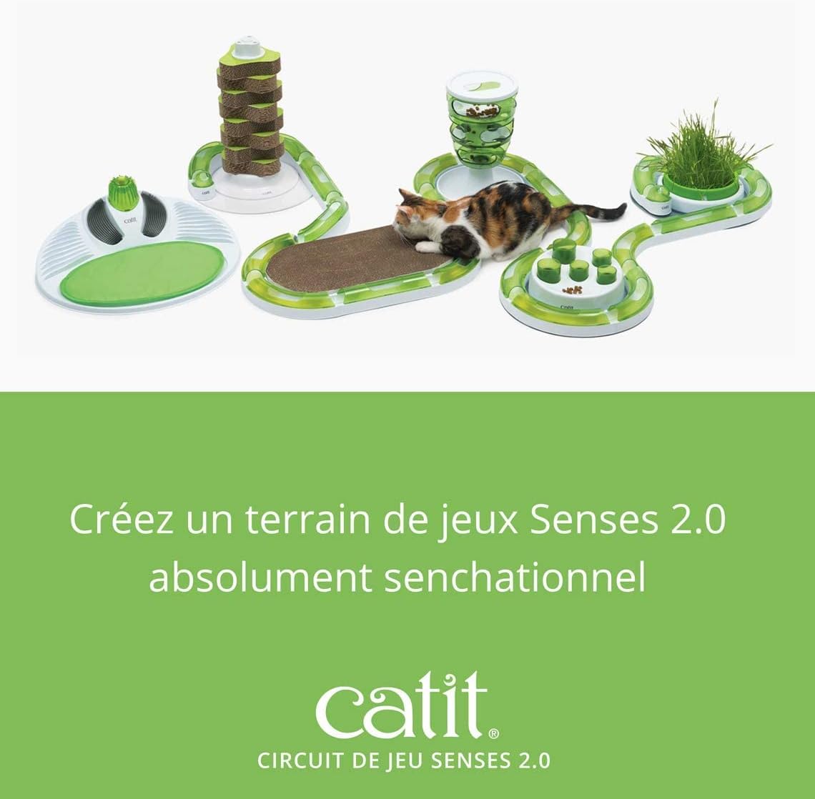 Catit Senses 2.0 Play Circuit Interactive Cat Toy - Play Circuit / Standard Packaging - image 4