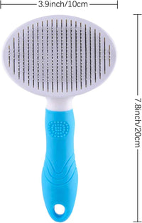 Self Cleaning Slicker Brush - 1Pack Blue - image 3