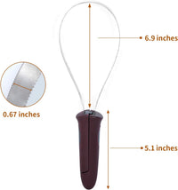 BOTH WINNERS Dual-Sided Shedding Blade with Stainless Steel Blade - Burgundy - image 4