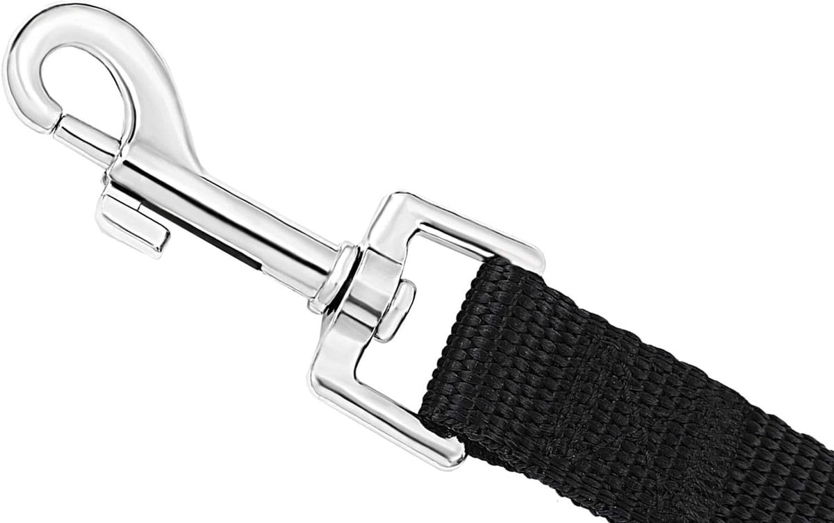 Long Dog Leashes for Training 15/20/30/50/100FT Lead for Medium Small - 1 Inch x 100 Feet / Black - image 4