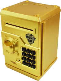 HUSAN rose gold electronic ATM piggy bank for kids with password keypad - view 7