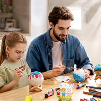 HOLA Paint Your Own Moon Lamp Kit, Updated USB Rechargeable - image 3