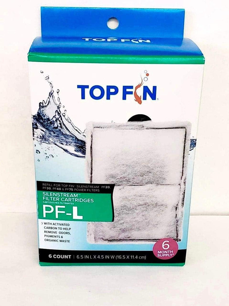 Top Fin Silenstream Large PF-L Filter Cartridges Refill for PF30