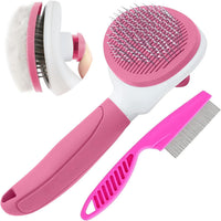 Cat Brushes for Indoor Cats - Pink