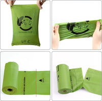 Certified Home Compostable Dog Poop Bags, 270 Plant Based Bags – Essentials for Dogs - Forest Green / 15 Count (Pack of 8) - image 3