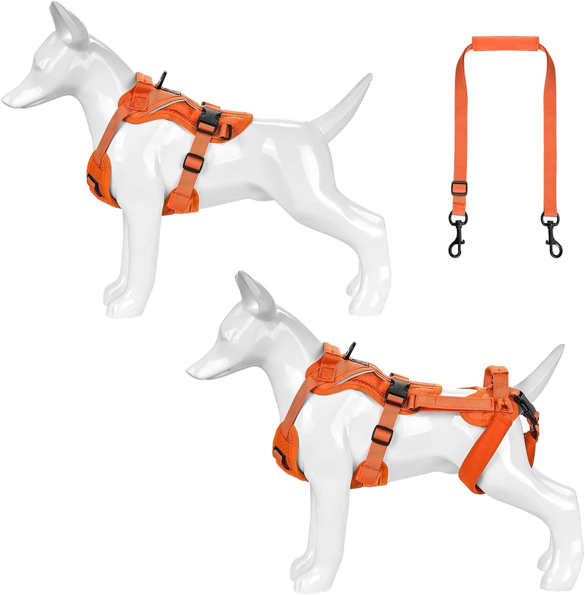 OneTigris Dog Lift Harness for Small Dogs XS - X-Small / Orange - image 4