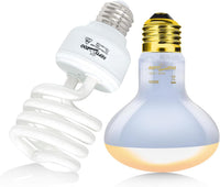 REPTI ZOO Reptile Heat Lamp Combo Pack - Tropical Set - image 2