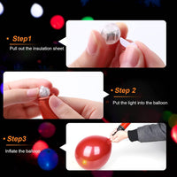 50pcs White LED Balloon Lights - 50PCS / Green - image 2