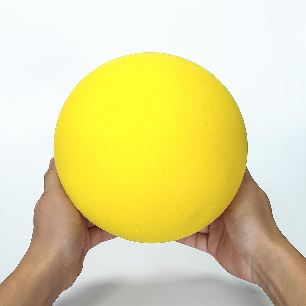 Ganjiang 7 inch soft no-noise foam ball in yellow for indoor play - view 2