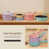 GILOBABY Kids Play Kitchen Accessories - Pink - image 4