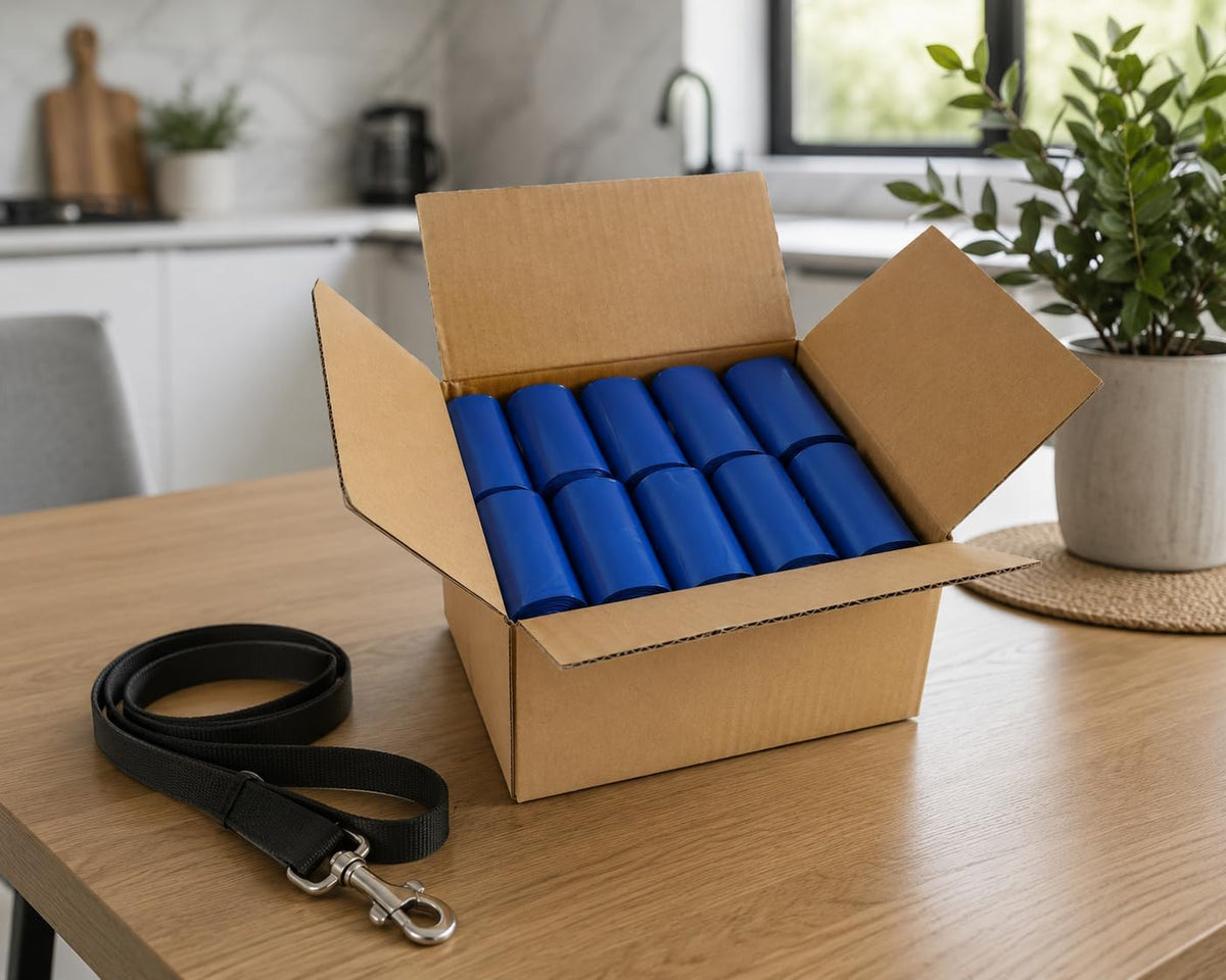 Pet Waste Disposal Bags 1000 Dog Poop EZ Pick Up Bag Blue – Essentials for Dogs - image 3