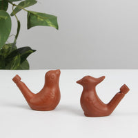 KVMORZE ceramic bird water whistles, set of 2 clay bird-shaped warbler whistles - view 3