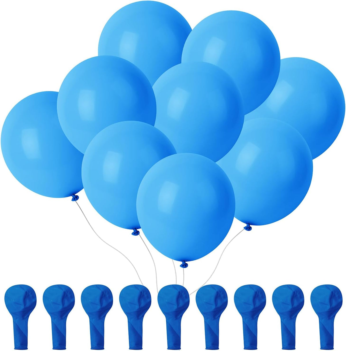 Mr. Pen, Balloons Assorted Colors - Medium Blue / 54 Pack