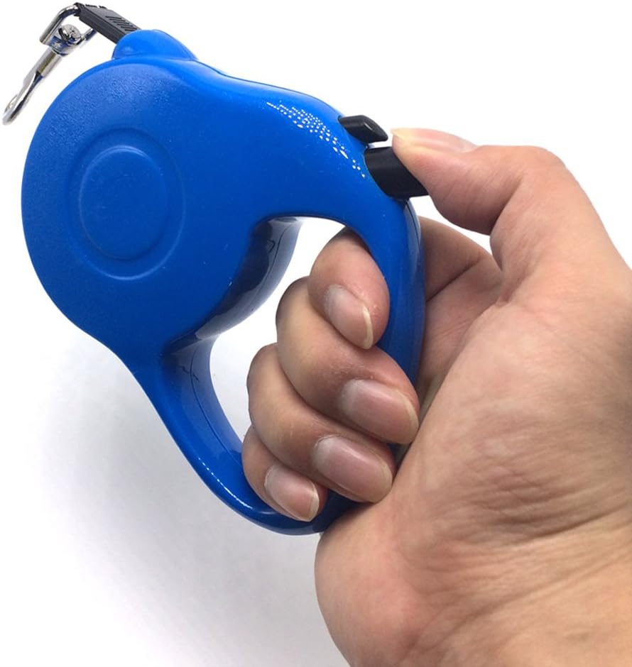 Retractable Dog Leash – Essentials for Dogs - Blue / Small