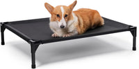 Garnpet Elevated Dog Bed for Large Dogs - Dark Grey / Medium