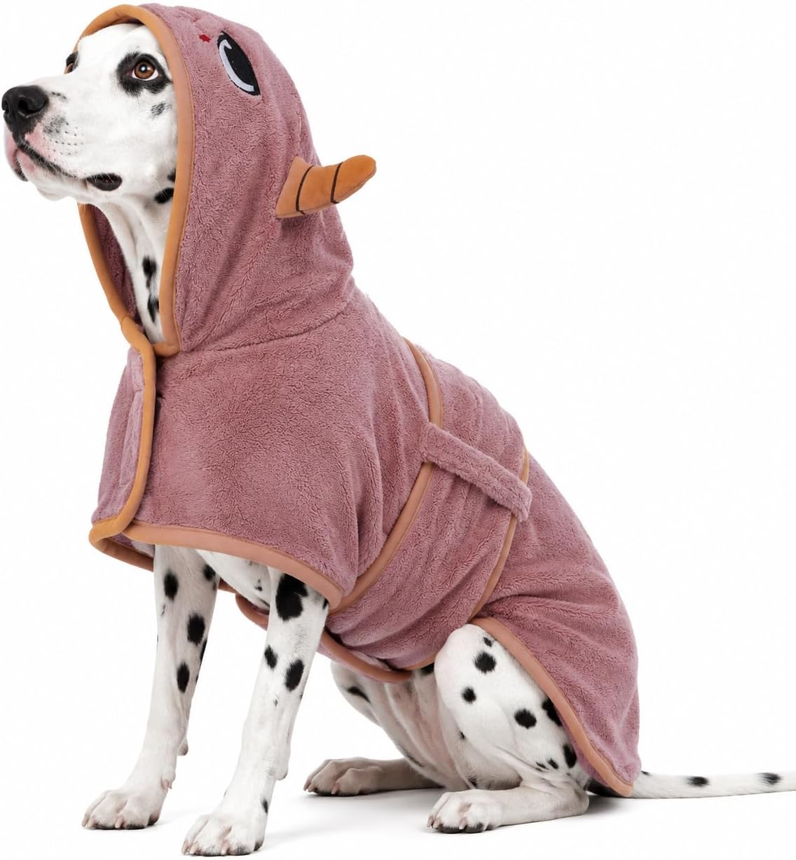 Dog Bathrobe, Fast Drying Coat - Extra Large / Pink