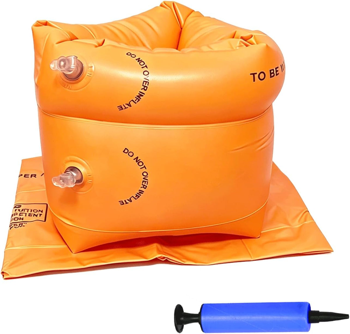 Ztikug inflatable arm floaties, 2 pack of PVC swim arm bands with inflater - view 29