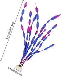MyLifeUNIT Artificial Seaweed Water Plants for Aquarium - Purple - image 4