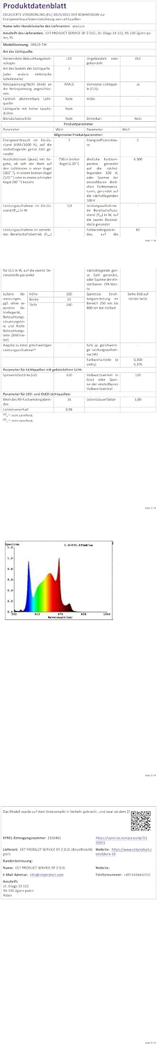 SEAOURA Submersible Led Aquarium Light for Fish Tank with Timer - 11 inch for 12-23inch tank - image 2