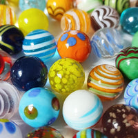 42pcs Marbles for Kids Enthusiasts 0.63 inch Small Handmade Glass - image 3