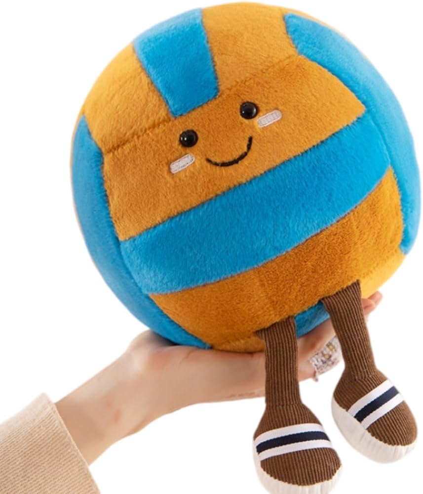 XIZHI 12 inch rugby plush toy sport ball pillow with cute face and short legs - view 5