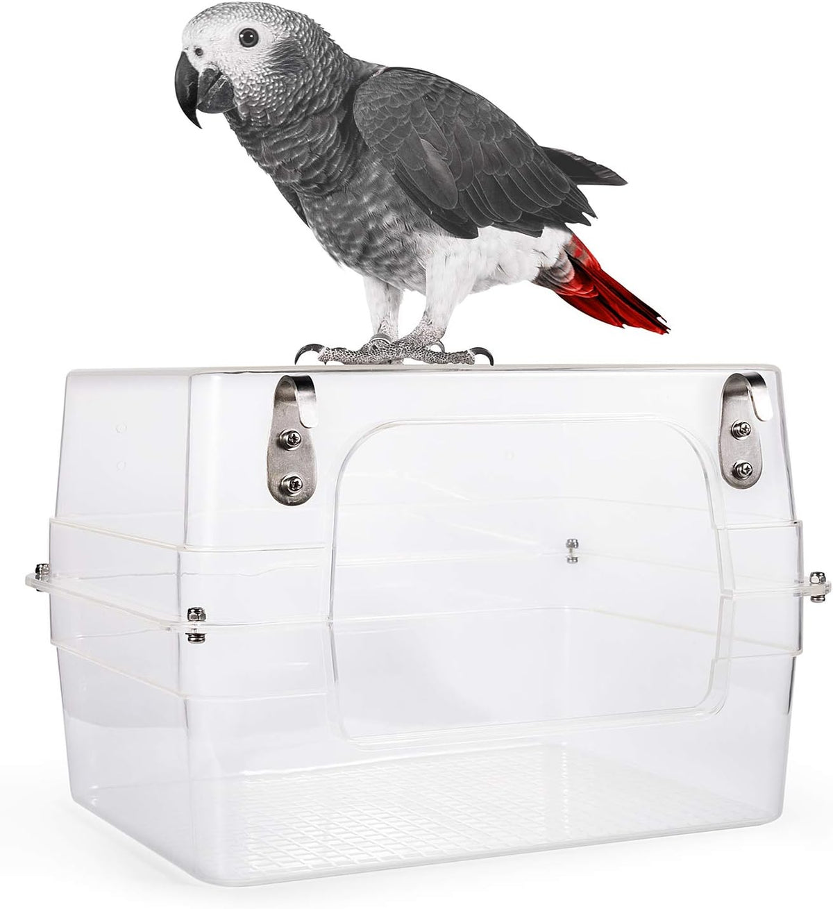 Colorday Large Bird Bath for Cage, Parrot Bath for Parakeet