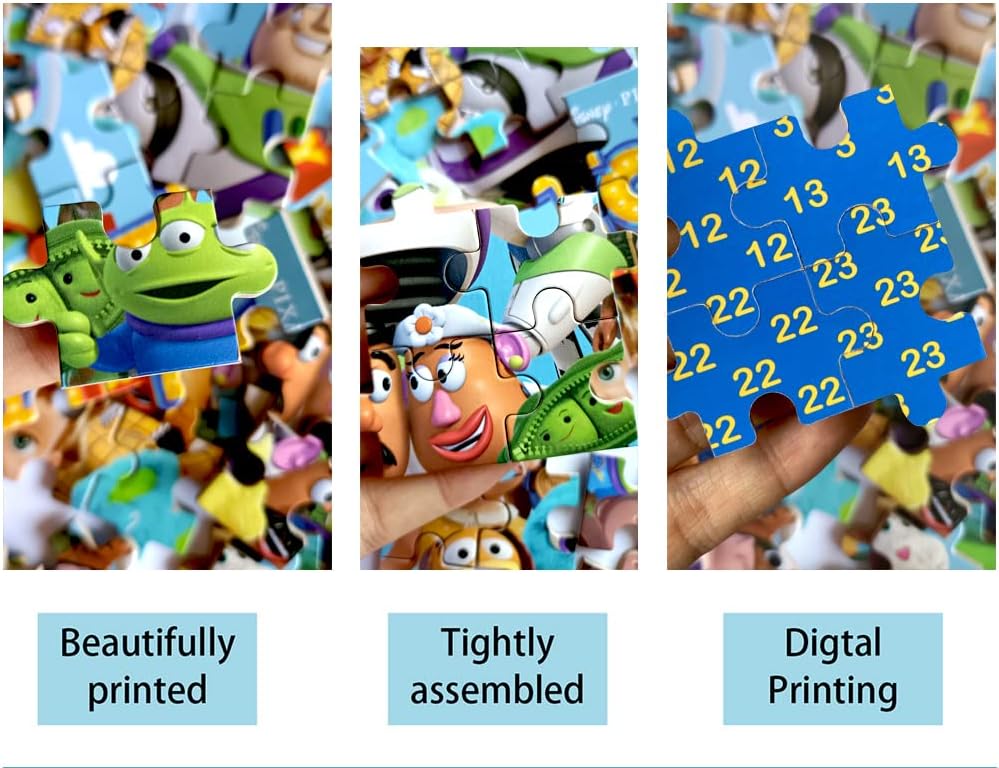 NEILDEN 60 piece jigsaw puzzle for kids ages 4-8 packed in a tin box - view 12
