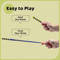 Srenta 24-pack Chinese paper yo-yo toys, striped 6 inch yo-yos - view 4