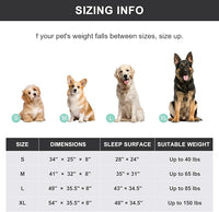 Cooling Elevated Dog Bed with Non-Slip Floor Protectors & Breathable Mesh, Raised Indoor & Outdoor Dog Cot Hammock, 34" L x 25" W x 8" Th, Small, Green