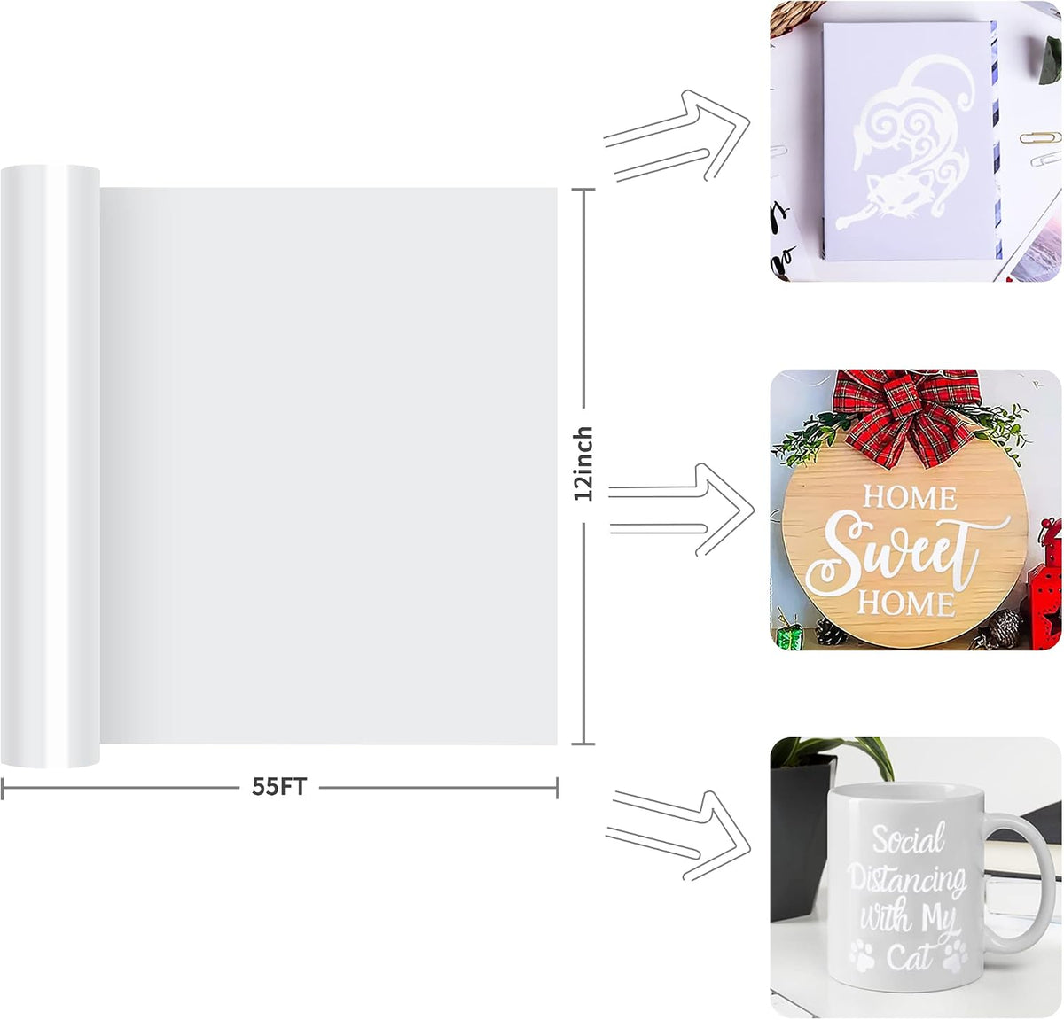 Prime Vinyl Permanent Vinyl - Glossy White / 55FT - image 2