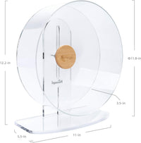 Niteangel Silent Hamster Exercise Wheel - Large - Wider Version - image 2