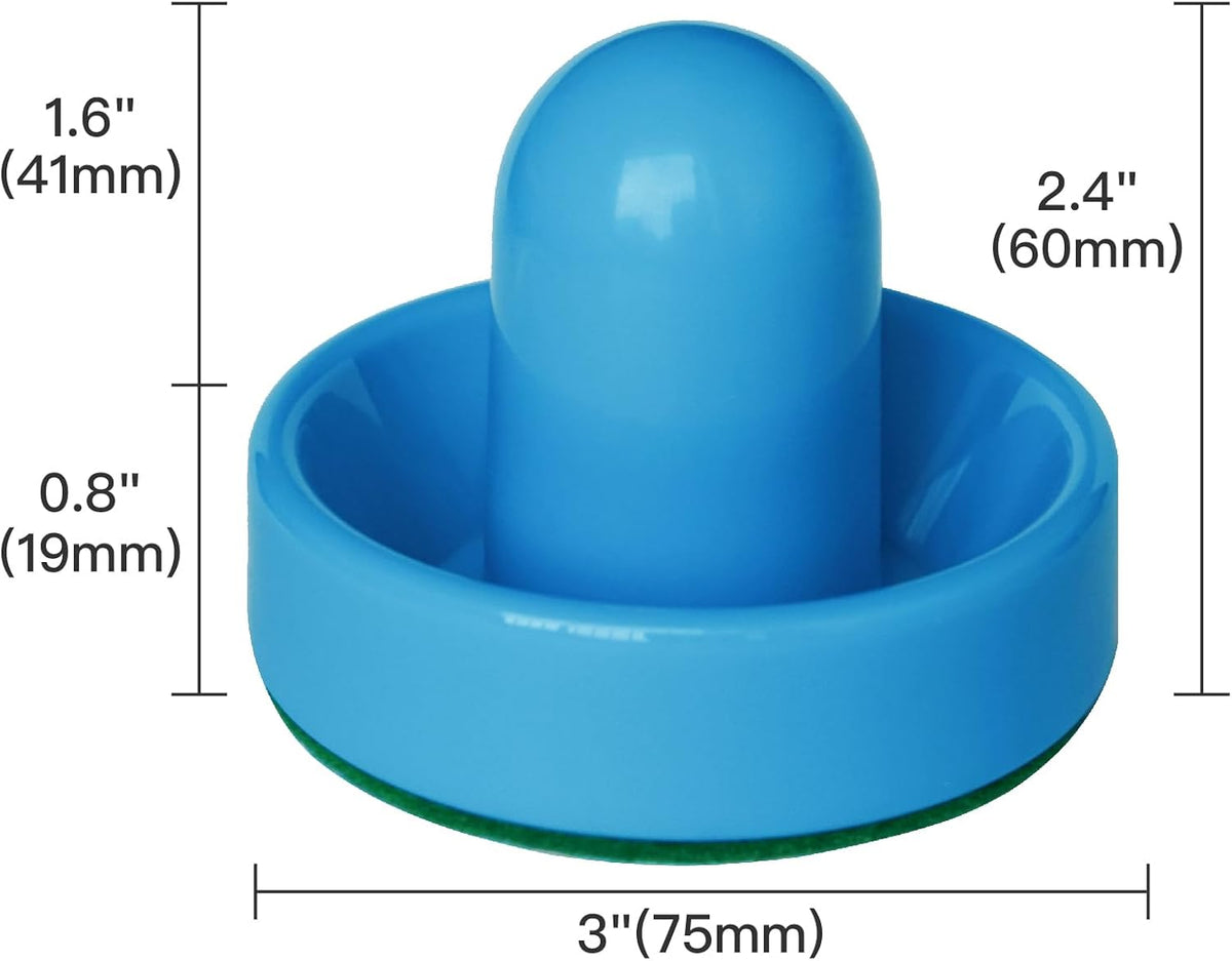 TYRDAN rechargeable floating air hockey puck with 2 strikers and USB charging cable - view 5
