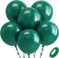 Bezente Assorted Latex Rainbow Balloons 100 Pack 12 inch – Fun for Kids & Family - 11-green-p96 / 18inch (Large)