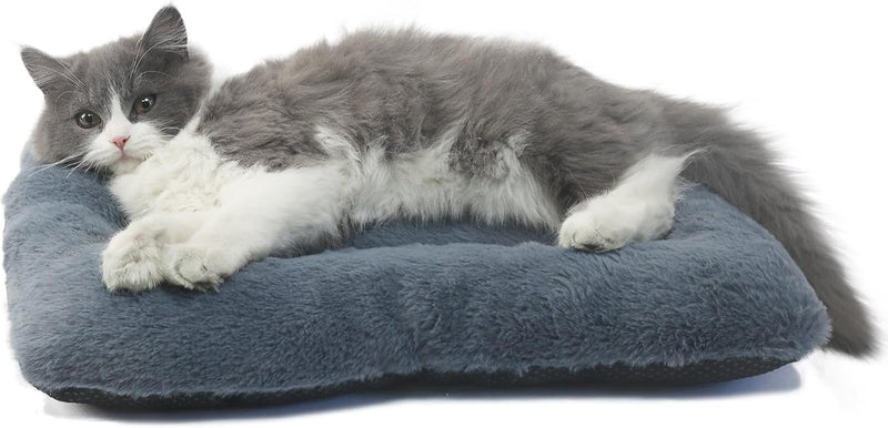30 Inch Dog Crate Pad Washable Ultra Soft 30 x 19 Dog Bed for Medium - Dark Grey / 18"L x 12"W x 2"Th