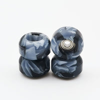 RACOFSB fingerboard wheels with bearings in black mix swirl color, set of 4 - view 10