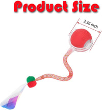 2 Packs Speed 2.0 Tail Interactive Cat Toys for Indoor Cats - Pink - image 2
