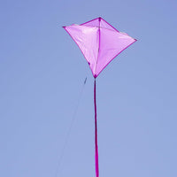 In the Breeze 3325, Coconut 30 Inch Diamond Kite, Solid White - Grape - image 3
