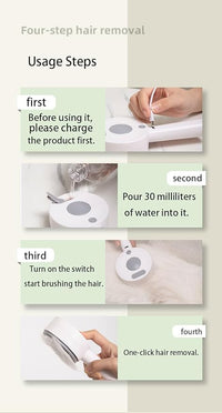 Cat Steam Brush， 3 In 1 Cat Brush，Quickly Clean Your Pet's Fur，Anti-Static Pet Spray Hair Removal Comb，Suitable for pets such as cats, dogs, rabbits, etc.