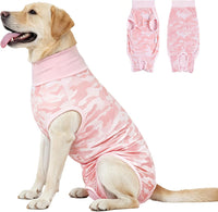Coppthinktu dog onesie for surgery, female, with pee pad interlayer, sizes XS to XXL