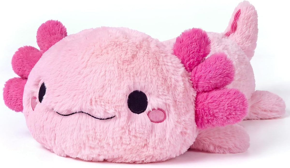 Highland Cow Stuffed Animals - Pink Axolotl